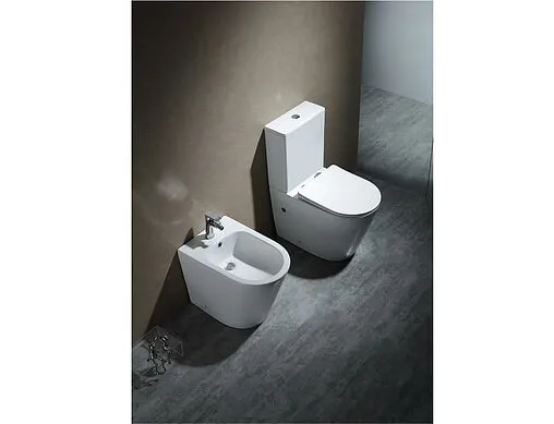 Биде напольное Aquatek Вега белый AQ1058-00