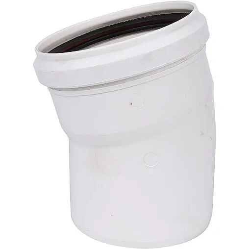 Отвод внутренний бесшумный D=110мм Угол 15° Sinikon 504049.K