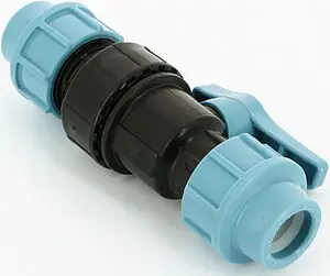 Кран шаровый с американкой для пнд трубы 25мм x 25мм Unidelta 1070025000001, 3