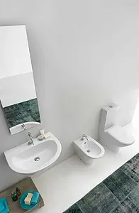 Биде напольное Kerasan Aquatech белый 372001, 4