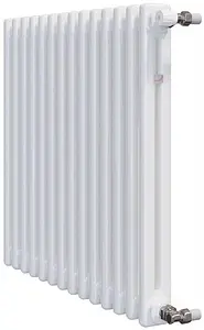 Радиатор стальной трубчатый Zehnder Charleston 2056/14 1270 ¾&quot; Ral 9016, 1