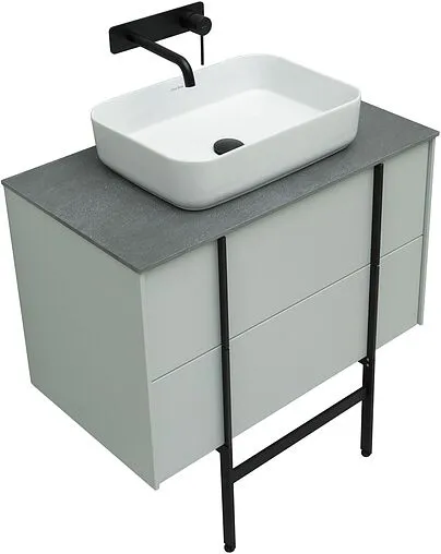 Тумба-умывальник подвесной Allen Brau Reality 80 папирус 1.32005.PWM+