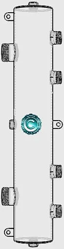 Гидрострелка до 100 кВт 1½&quot;н x 1&quot;н Север-R-100К2(Aisi) 1955029