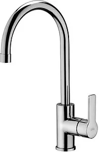 Смеситель для кухни Paffoni Red хром RED180CR Смеситель для кухни Paffoni Red хром RED180CR, 1