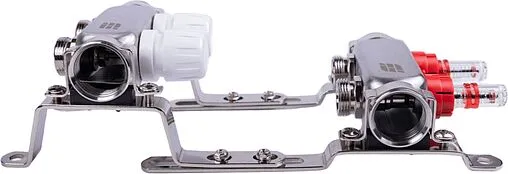 Группа коллекторная с расходомерами 2 отвода 1&quot;в/в x ¾&quot;ек FDV S1101A-½