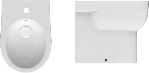 Биде напольное ISVEA Absolute белый 10AB42001SV