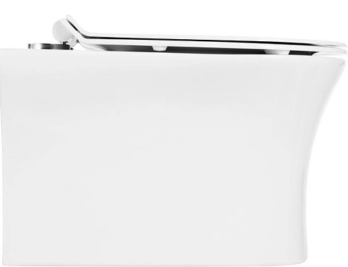 Унитаз подвесной безободковый BelBagno Ancona белый BB1224CHR-SM