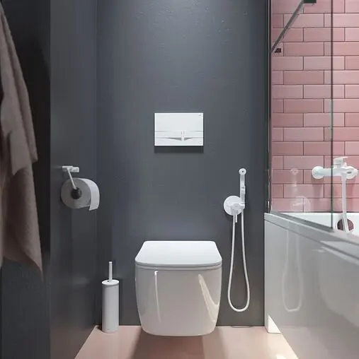 Клавиша смыва для унитаза IDDIS Unifix UNI06MWi77 белый глянцевый