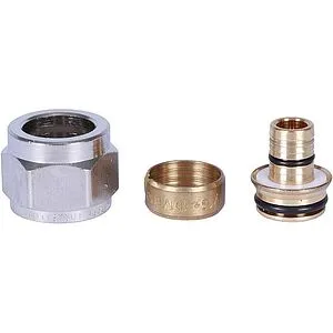 Концовка для металлопластиковых труб ½"к x 16x2.6мм Stout SFC-0026-162612 Концовка для металлопластиковых труб ½"к x 16x2.6мм Stout SFC-0026-162612, 1