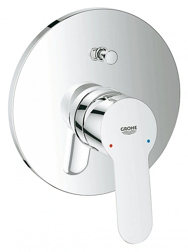 Смеситель для ванны скрытого монтажа Grohe BauEdge хром 29079000