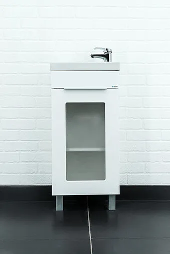 Тумба под умывальник напольный Айсберг Миранда 40 белый DA1805T