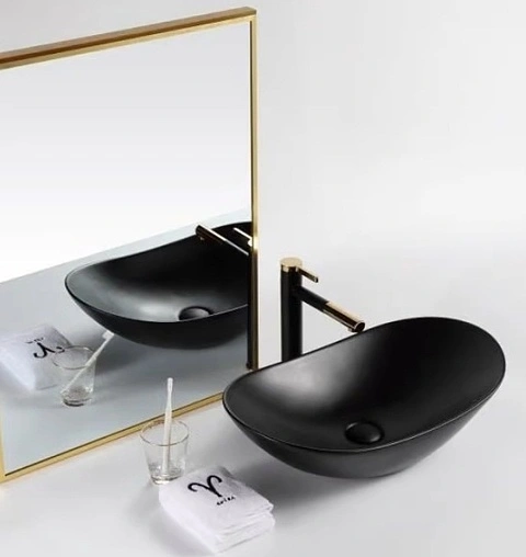 Раковина BelBagno 60.5 черный матовый BB1404-H301