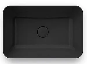 Раковина Kerama Marazzi Plaza 55 черный матовый PLR.NN.wb.55\BLK.M Раковина Kerama Marazzi Plaza 55 черный матовый PLR.NN.wb.55\BLK.M, 1