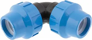 Уголок компрессионный соединительный 40мм x 40мм Джилекс 9304 Уголок компрессионный соединительный 40мм x 40мм Джилекс 9304, 1