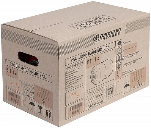 Расширительный бак Джилекс 14 П 5 бар 7815