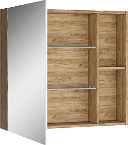 Шкаф-зеркало Домино Craft 80 дуб вотан DCr2204HZ, 3