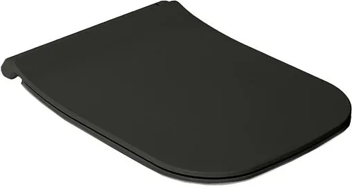 Крышка-сиденье для унитаза с микролифтом ISVEA Z80 черный матовый 40Z80521I-S