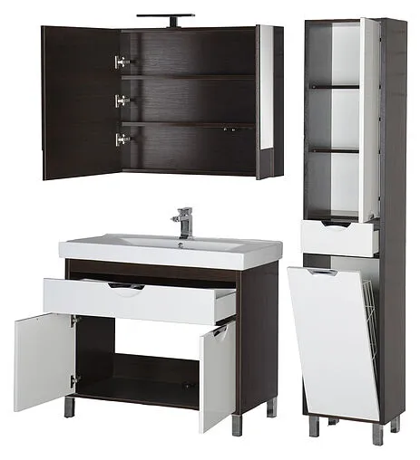 Шкаф-пенал напольный Aquanet Гретта 172063