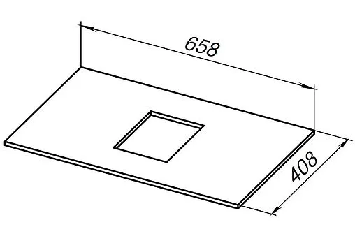 Столешница Allen Brau Priority 70 бежевый 1.31009.B