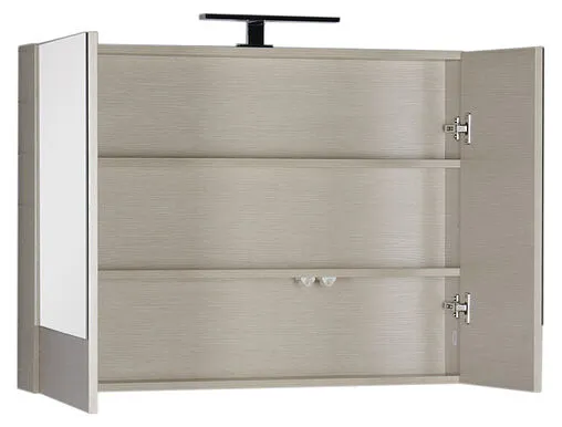 Шкаф-зеркало Aquanet Нота 90 L светлый дуб 00158858 Шкаф-зеркало Aquanet Нота 90 L светлый дуб 00158858