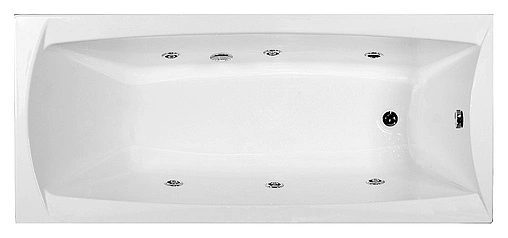 Ванна акриловая Aquanet Cariba 170x75 00203925