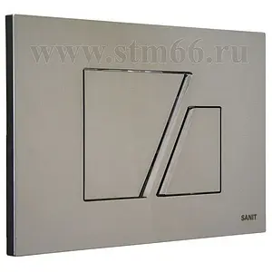 Клавиша смыва для унитаза Sanit S707 16.707.81..0000 хром глянцевый, 1