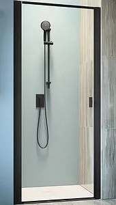 Дверь в нишу 800мм прозрачное стекло Radaway NES Black Frame DWJ I 80 L 10026080-54-56L, 1