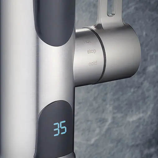 Водонагреватель проточный электрический Electrolux SP Multytronic S сатин/черный