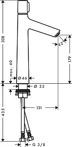 Смеситель для раковины Hansgrohe Talis Select S 190 хром 72045000 Смеситель для раковины Hansgrohe Talis Select S 190 хром 72045000, 2
