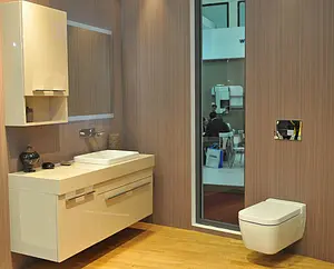 Унитаз подвесной с функцией биде и встроенным смесителем Serel Rita белый RT15, 3