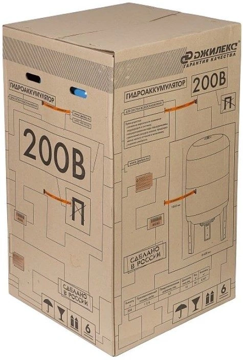 Гидроаккумулятор Джилекс 200 В 10 бар 7201