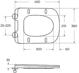 Крышка-сиденье для унитаза с микролифтом BelBagno Ardente-C черный матовый BB3202SC-MB, 2