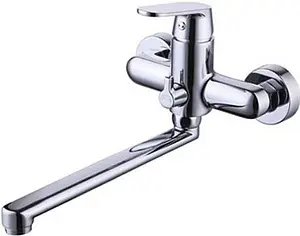 Смеситель для ванны с длинным изливом SMARTsant Флай хром SM213512AA, 1