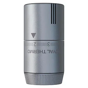 Головка термостатическая M30х1,5 Royal Thermo Design серебристый RATHDN13015SS Головка термостатическая M30х1,5 Royal Thermo Design серебристый RATHDN13015SS, 1