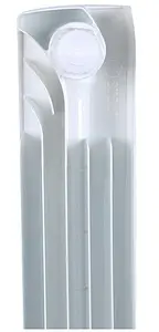 Радиатор биметаллический 4 секции нижнее правое подключение Stout Space 500 SRB-0320-050004, 5