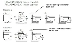 Унитаз подвесной Roca Meridian In-Tank I белый 893302000 Унитаз подвесной Roca Meridian In-Tank I белый 893302000, 2