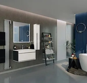 Зеркало с подсветкой Roca Aneto 80 с подогревом белый 812363000 Зеркало с подсветкой Roca Aneto 80 с подогревом белый 812363000, 4