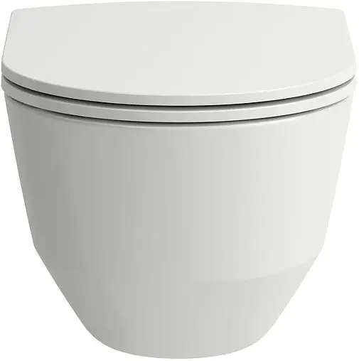 Комплект 5 в 1 Laufen Pro Rimless Z.RU93.0.761.6 с кнопкой 9.0040.1.000.000.1 белый глянцевый