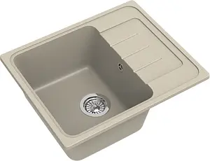 Мойка кухонная Ewigstein Elegant E-R45F тёмно-бежевый Мойка кухонная Ewigstein Elegant E-R45F тёмно-бежевый, 1