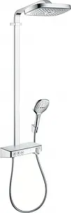 Душевая система с термостатом для душа Hansgrohe Raindance Select E 300 3jet хром 27127000 Душевая система с термостатом для душа Hansgrohe Raindance Select E 300 3jet хром 27127000, 1