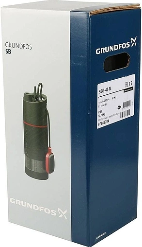 Насос колодезный центробежный 6&quot; Grundfos SB 3-45 M 97686704