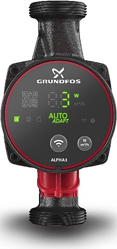 Насос циркуляционный Grundfos Alpha3 25-40 180 99371970