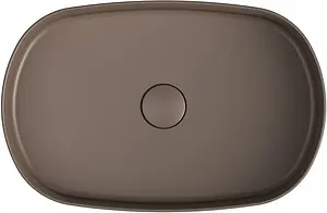 Раковина ISVEA Infinity 55 коричневый 10NF65055-2H Раковина ISVEA Infinity 55 коричневый 10NF65055-2H, 3