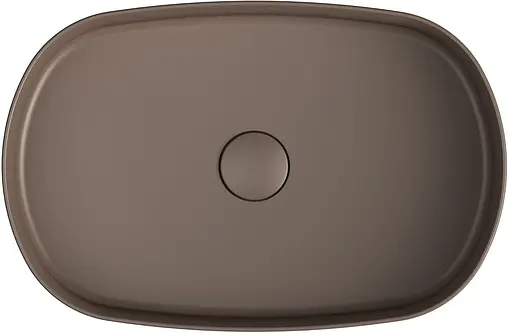 Раковина ISVEA Infinity 55 коричневый 10NF65055-2H