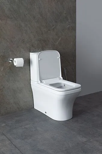 Унитаз-компакт безободковый Allen Brau Infinity белый 4.21012.20+4.XX000.20