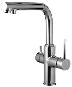 Смеситель для кухни с подключением к фильтру Lemark Comfort хром LM3060C, 1
