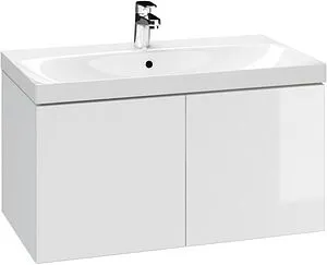 Тумба под умывальник подвесная Cersanit Colour 80 белый 64259 Тумба под умывальник подвесная Cersanit Colour 80 белый 64259, 1