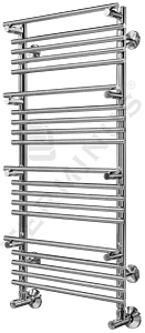Полотенцесушитель водяной лесенка Terminus Вента люкс П20 450х1006 полированная сталь 4620768888571, 2