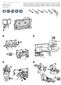 Пневматический переходной комплект для панелей смыва Ideal Standard Prosys R009867, 2