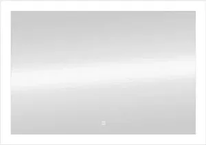 Зеркало с подсветкой Continent Relax Led 100x80 с блоком погоды Зеркало с подсветкой Continent Relax Led 100x80 с блоком погоды, 1